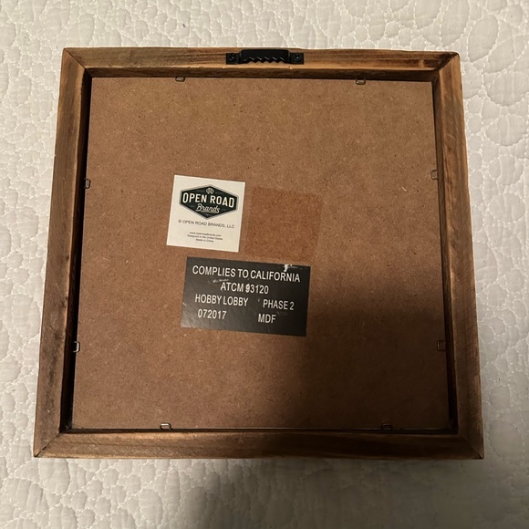 Motivational Wooden Framed Wall Art - Picture 2 of 2